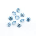 4mm Blue Round Brilliant Lab Grown Diamond - The Carat Club
