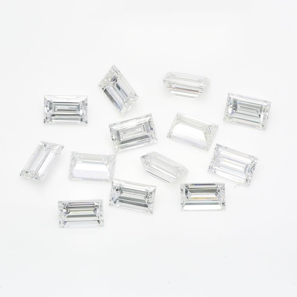 Lot De 2 Diamants Noirs Naturels Bruts - Taille 6x3 Mm (environ) - Poids ~0,40 Ct Chaque - Pour Bijouterie