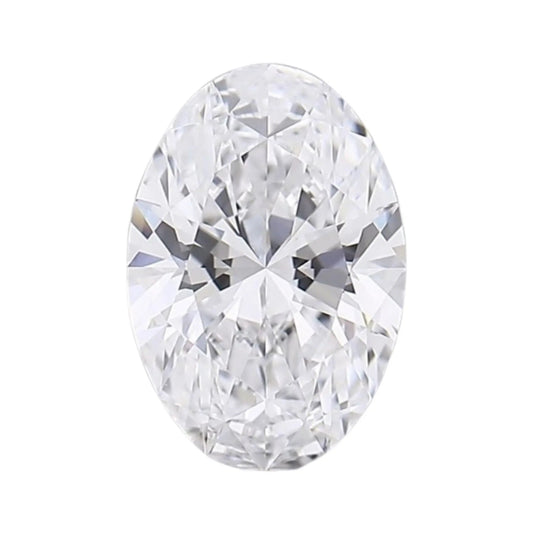 8mm x 5.6mm Oval Lab Grown Diamond - The Carat Club