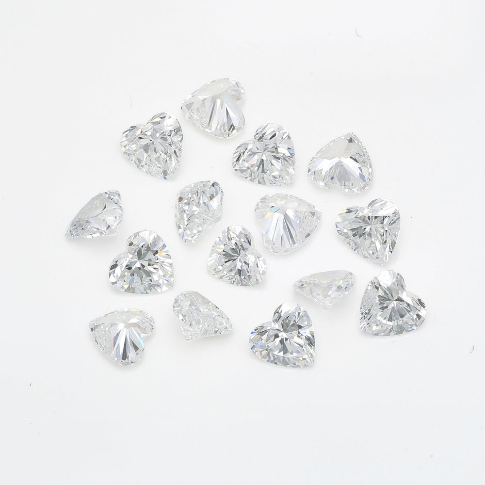 Heart lab grown diamond melee