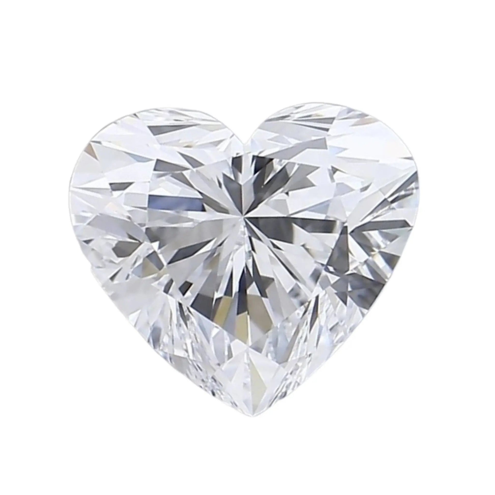 Heart lab grown diamond melee