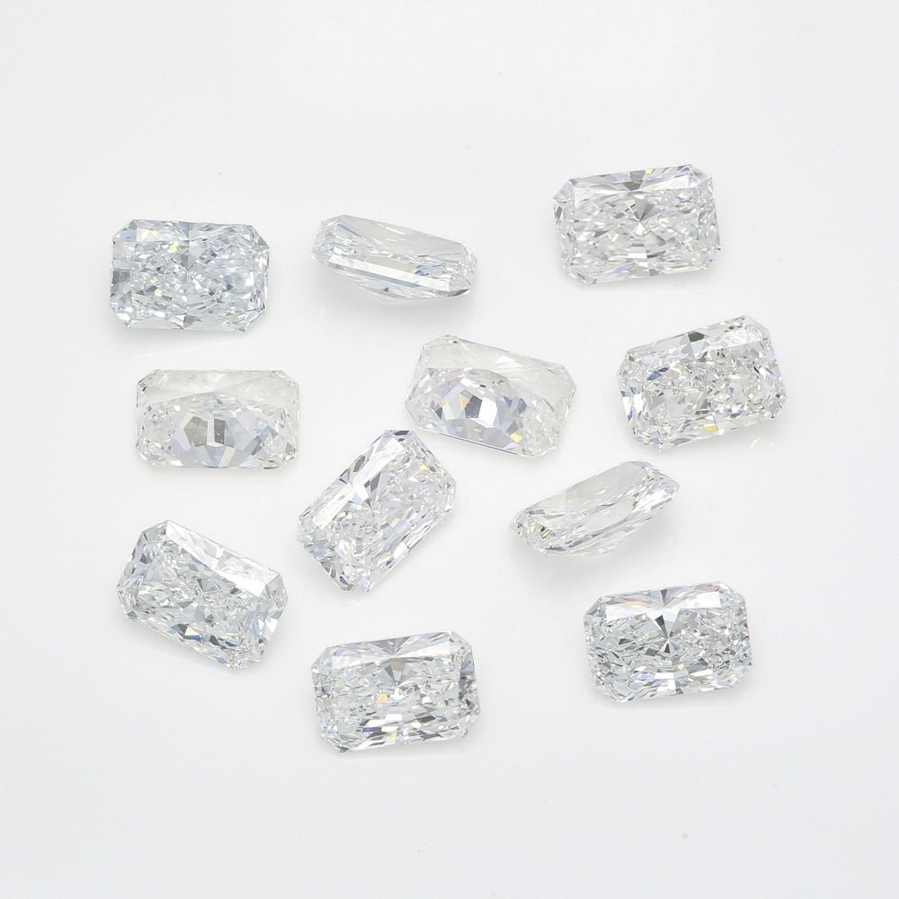 Radiant lab grown diamond melee