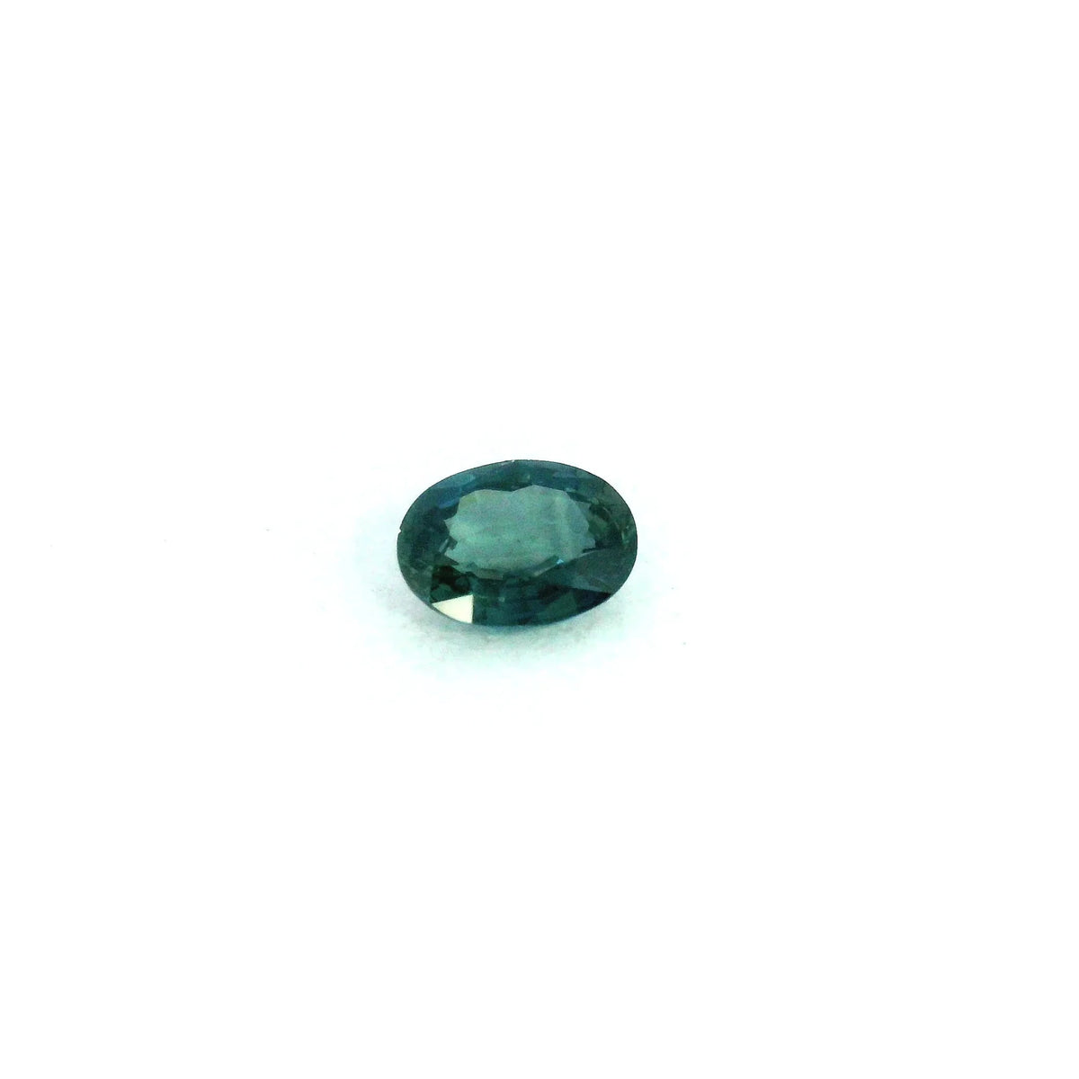 0.61ct Oval Natural Sapphire (Colour Green, Clarity Moderately Included, Cut Faceted) - The Carat Club