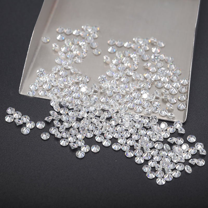 0.7mm Round Brilliant Moissanite - The Carat Club