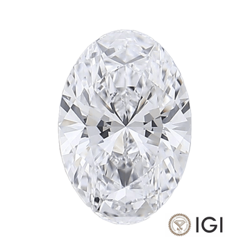 10.00ct Oval Lab Grown Diamond - The Carat Club