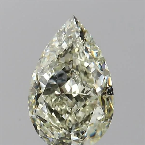 1.00ct Pear Natural Diamond (Colour Fancy Light Green, Clarity VS2, GIA Certified) - The Carat Club