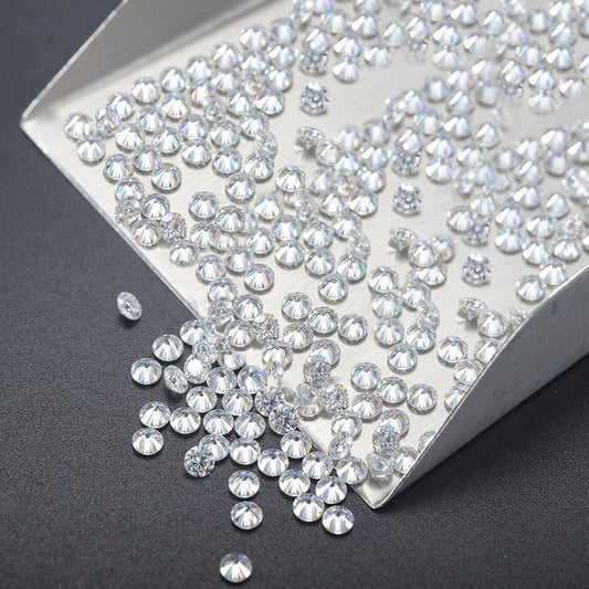 1.1mm Round Brilliant Moissanite - The Carat Club