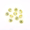 Yellow Round Brilliant Lab Grown Diamond - The Carat Club