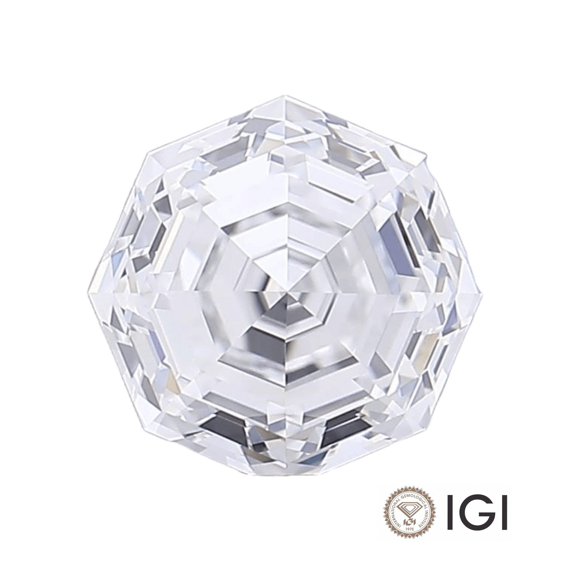 2.00ct Octagonal Lab Grown Diamond - The Carat Club