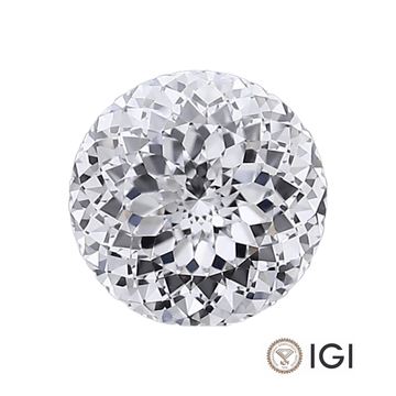 D colour portuguese cut lab grown diamond loose IGI certified