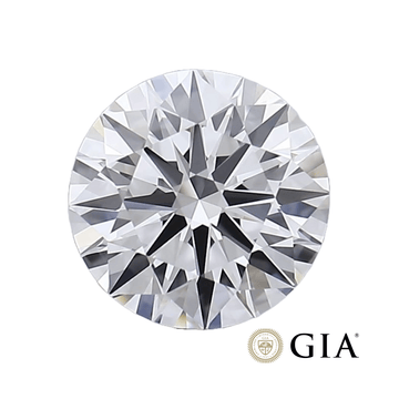 D colour round brilliant cut natural diamond loose GIA certified