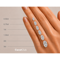 3.50ct Moval Lab Grown Diamond - The Carat Club