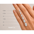 4.00ct Elongated Cushion Lab Grown Diamond - The Carat Club