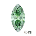 4.00ct Green Marquise Lab Grown Diamond - The Carat Club