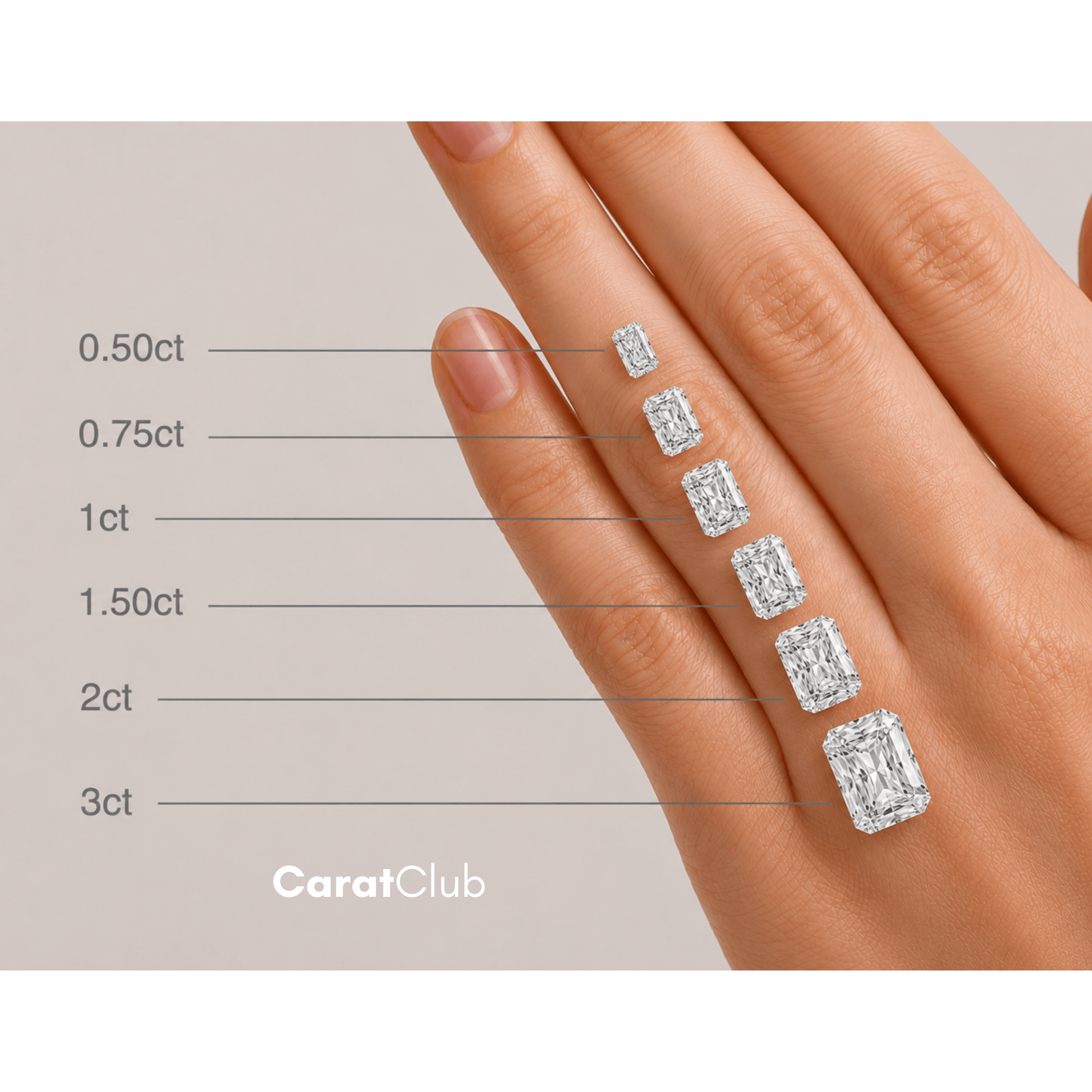 4.00ct Green Radiant Lab Grown Diamond - The Carat Club