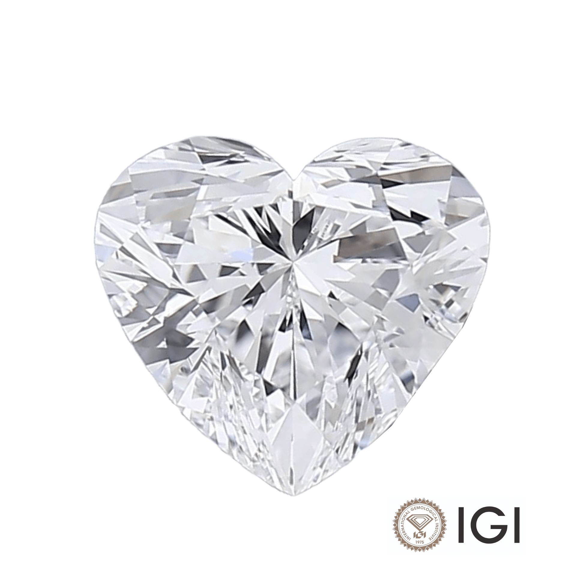 4.00ct Heart Lab Grown Diamond - The Carat Club