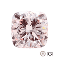 4.00ct Pink Cushion Lab Grown Diamond - The Carat Club
