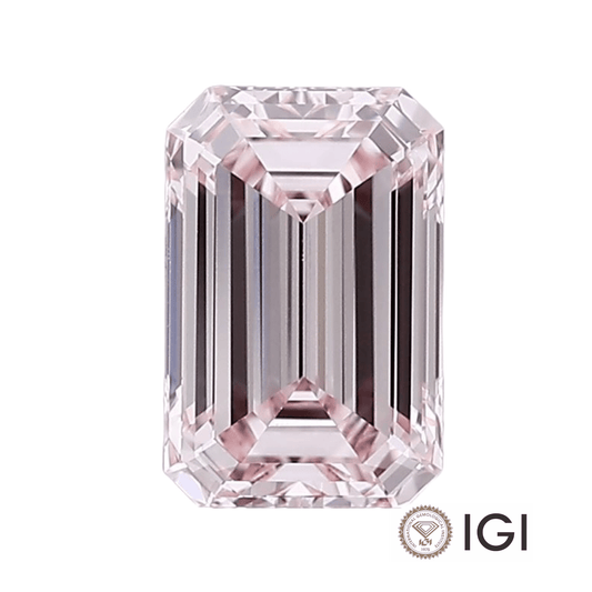 4.00ct Pink Emerald Lab Grown Diamond - The Carat Club