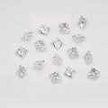 Princess cut natural melee diamonds - The Carat Club