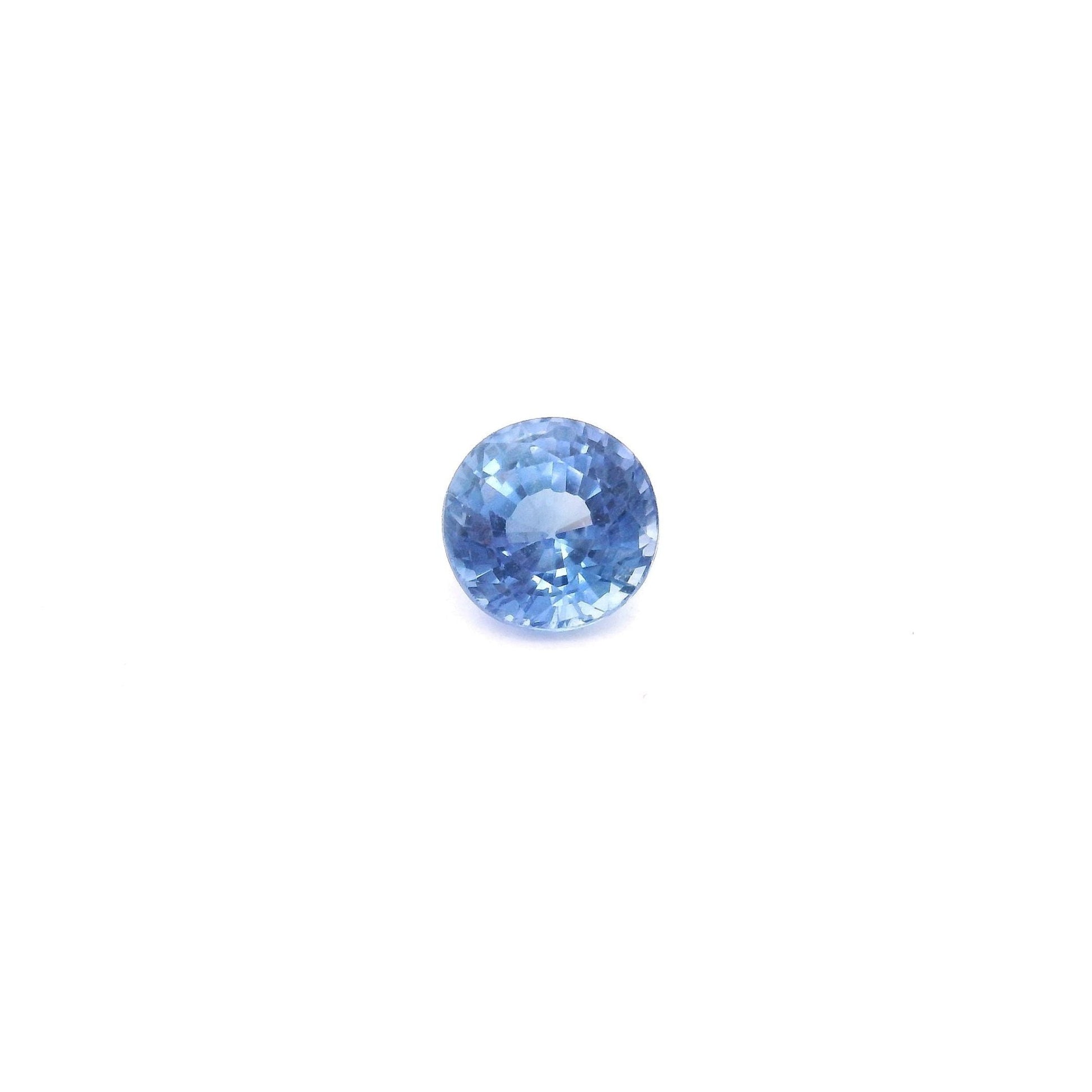 5mm Round Natural Blue Sapphire - The Carat Club