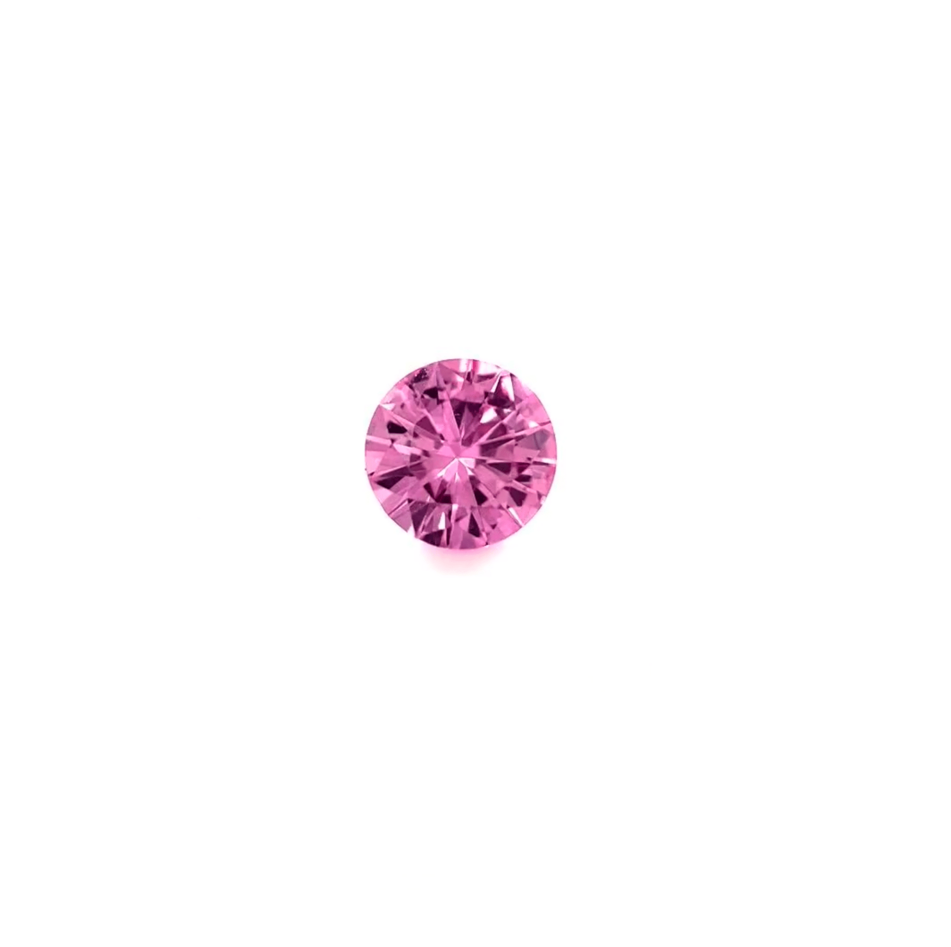 5mm Round Natural Pink Sapphire - The Carat Club