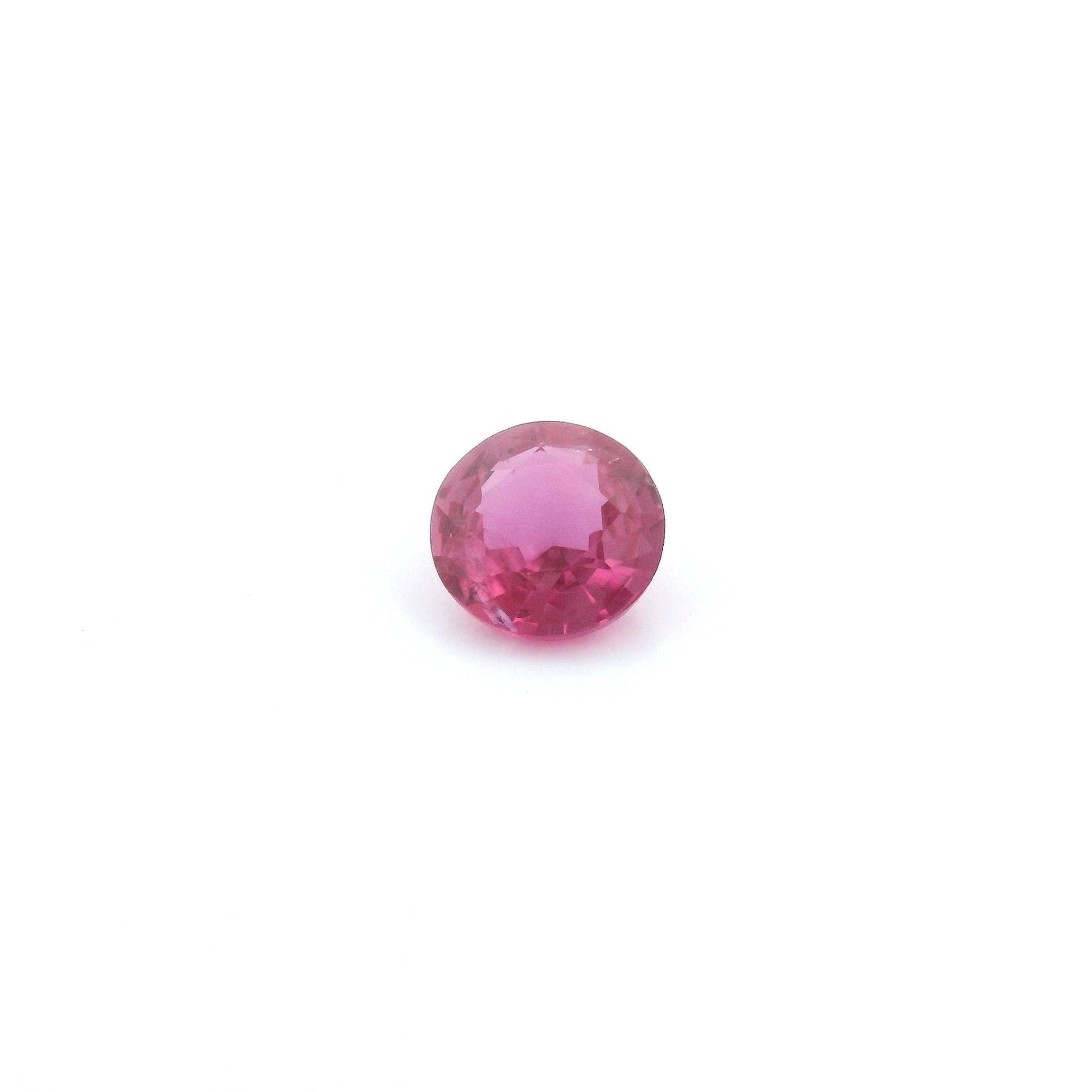 5mm Round Natural Ruby - The Carat Club