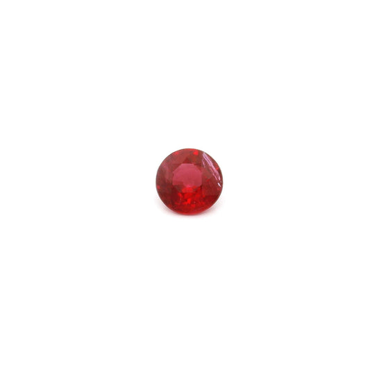 5mm Round Natural Ruby - The Carat Club