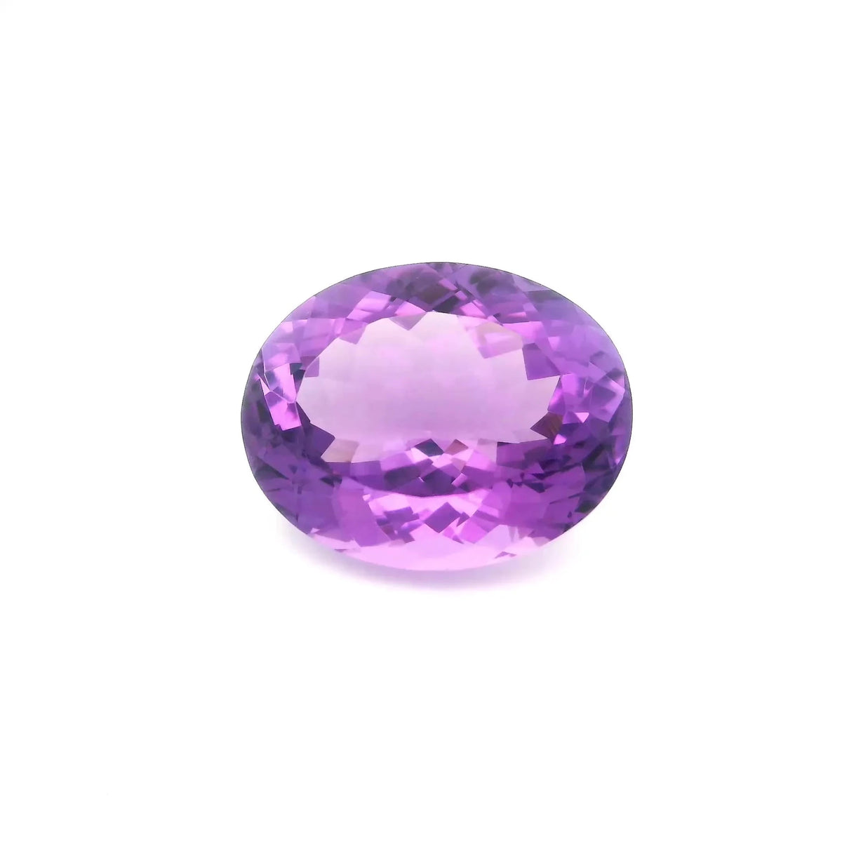 6.55ct Oval Natural Amethyst (Colour Purple, Clarity Eye Clean, Cut Faceted) - The Carat Club