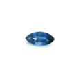 Loose marquise intense blue sapphire gemstone