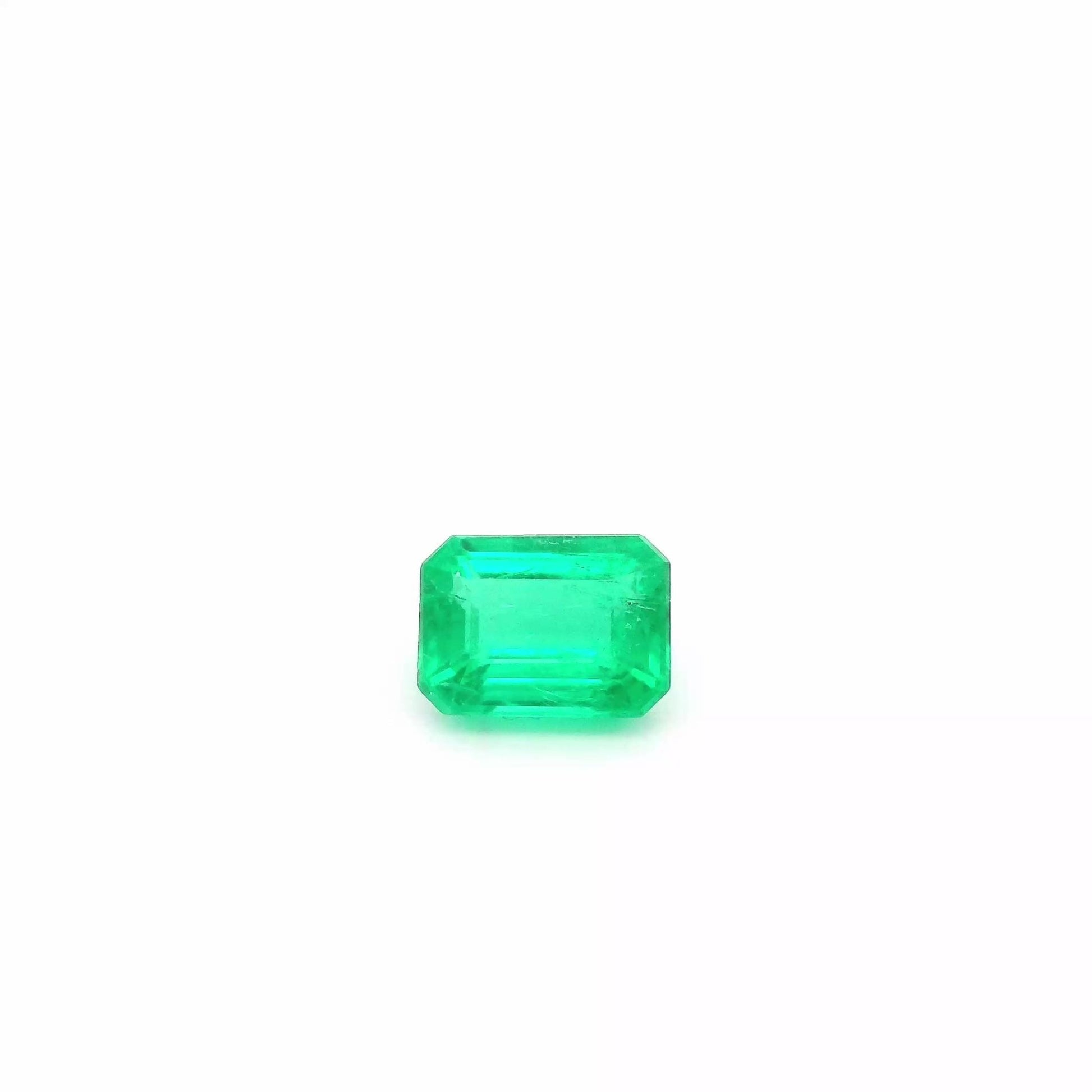 6mm x 4mm Octagon Natural Emerald - The Carat Club
