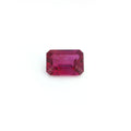 6mm x 4mm Octagon Natural Ruby - The Carat Club