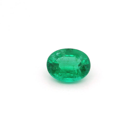 6mm x 4mm Oval Natural Emerald - The Carat Club