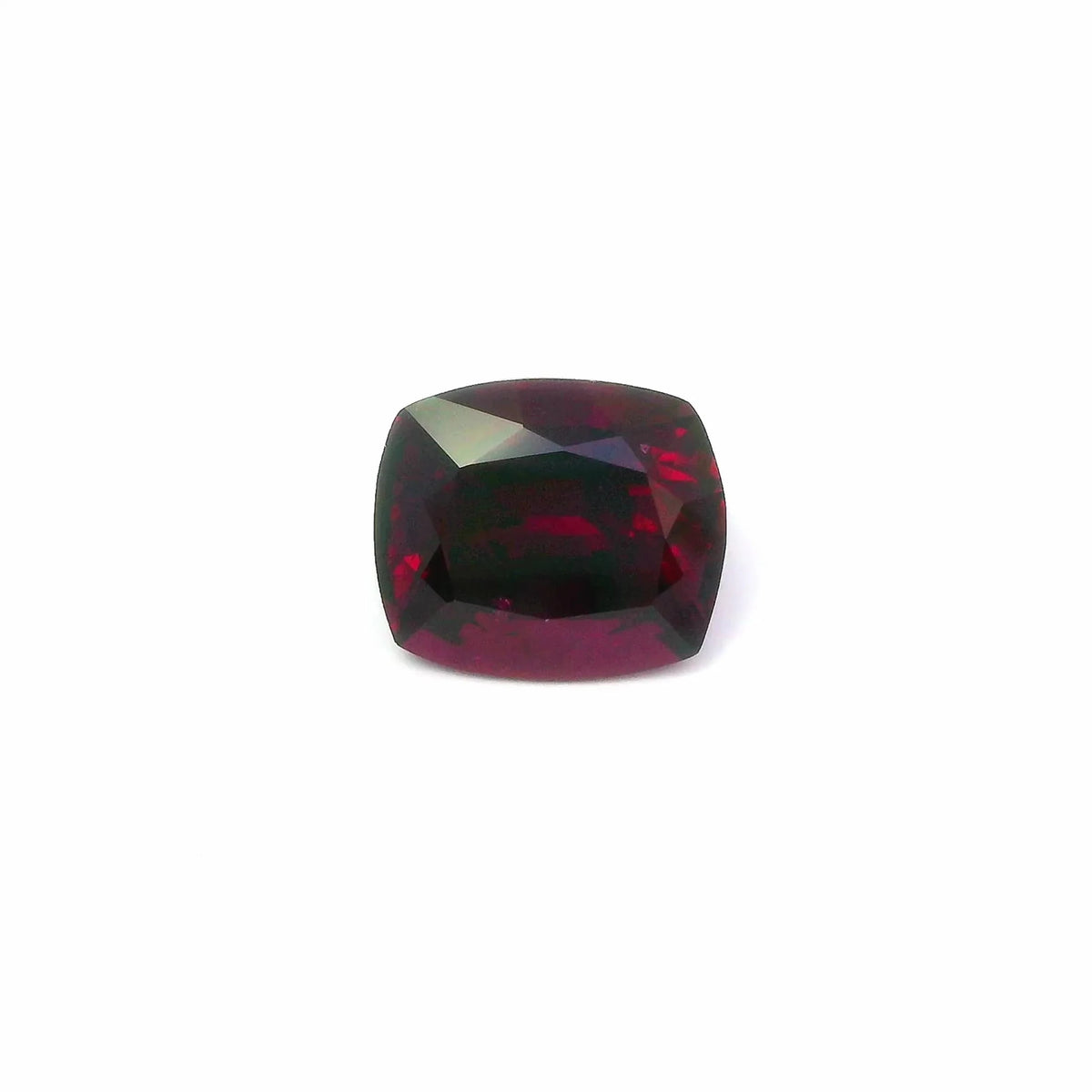 7.67ct Cushion Natural Garnet (Colour Red, Clarity Slightly Included, Cut Faceted) - The Carat Club