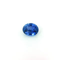 Loose oval blue sapphire gemstone