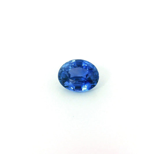 Loose oval blue sapphire gemstone