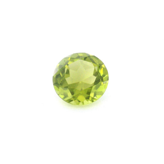 8mm Round Natural Peridot - The Carat Club