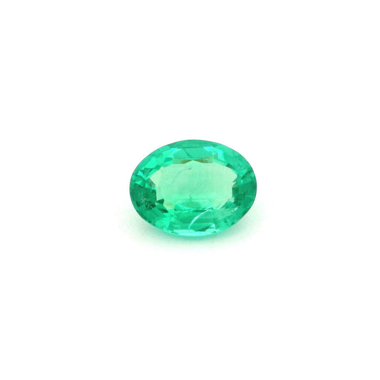 8mm x 6mm Oval Natural Emerald - The Carat Club