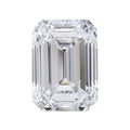 Emerald lab grown diamond melee