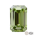 Green Emerald Lab Grown Diamond - The Carat Club