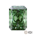 Green Radiant Lab Grown Diamond - The Carat Club