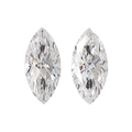 Ethically sourced marquise cut diamond matched pairs for custom jewellery making - The Carat Club