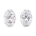Ethically sourced oval cut diamond matched pairs for custom jewellery making - The Carat Club
