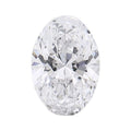 Oval lab grown diamond melee