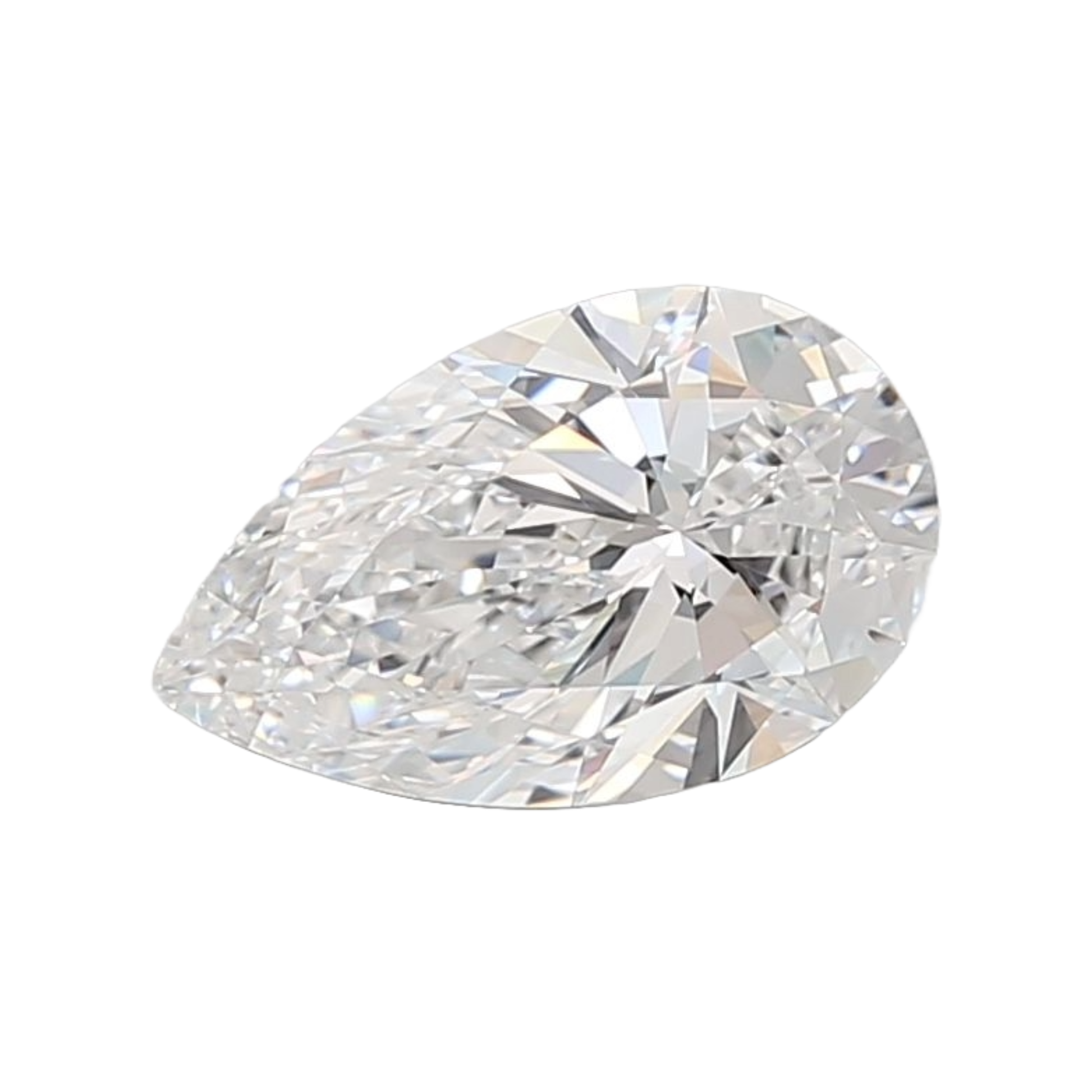 Natural pear melee diamond single precision cut stone