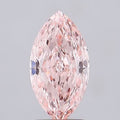 360° rotating video of intense pink marquise cut lab grown diamond loose stone IGI certified