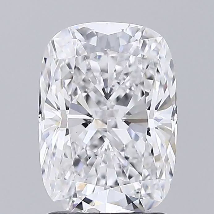 360° rotating video of elongated cushion cut lab grown diamond loose stone IGI certified