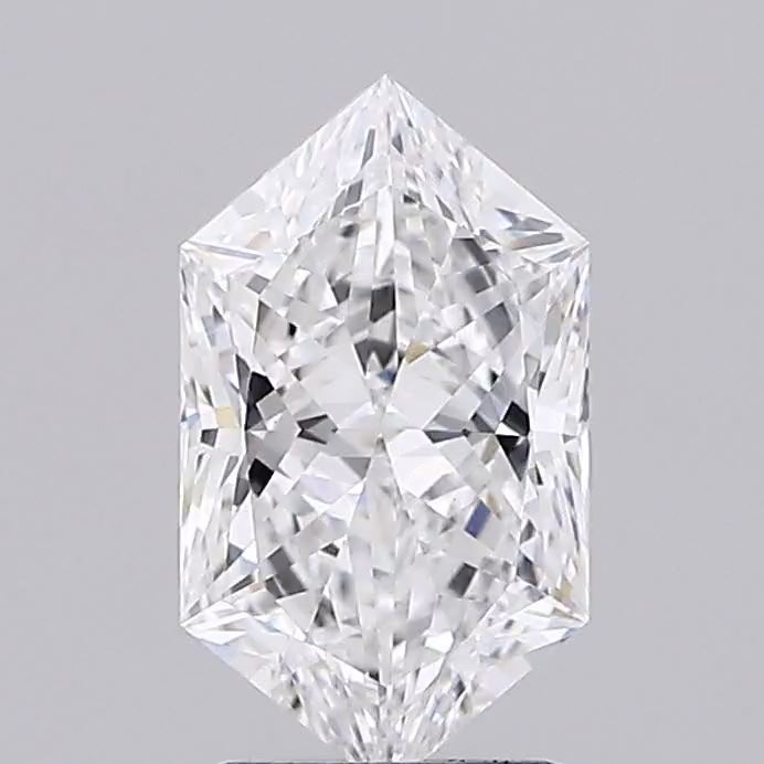A single brilliant cut dutch marquise diamond centered on a white background 360 video