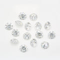 Round brilliant lab grown diamond melee
