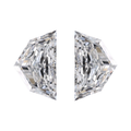 Sustainably grown shield lab grown diamond matched pairs for custom jewellery making - The Carat Club