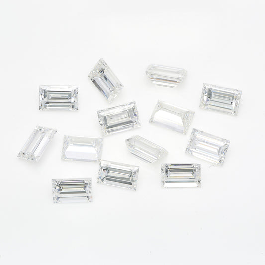 Baguette natural diamond melee